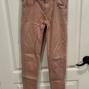 American Eagle Pink Skinny Jeans